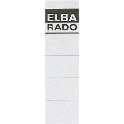 LABEL BOX FILE BIROAD 4617 WHITE 1X10 ELBA