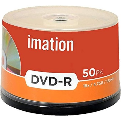 DVD RECORDABLE SPINDLE-50  1X-4X  4.7GB IMATION