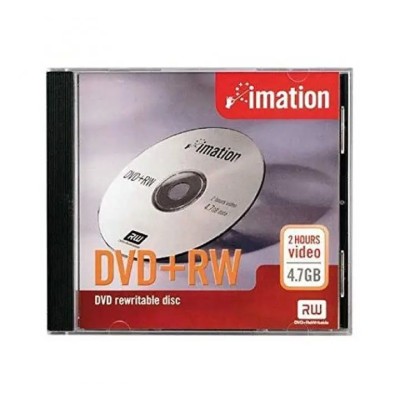 DVD RE WRITABLE 1X-4X 4.7GB 120MIN IMATION