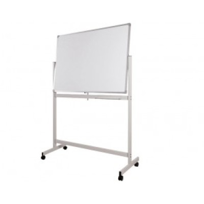 BOARD MOBILE (WITH STAND) MAGNETIC WHITE D/S 120X90 CMS MODEST