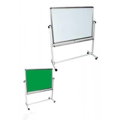 BOARD MOBILE (WITH STAND) MAGNETIC WHITE D/S GN RD46 180X120 CMS MUNGYO