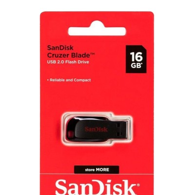 FLASH MEMORY 16GB USB FLASH DRIVE SANDISK