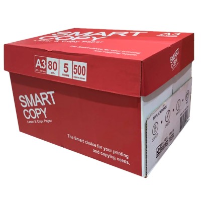 PHOTOCOPY PAPER A3 80 GSM SMARTCOPY WHITE 1X5 REAMS