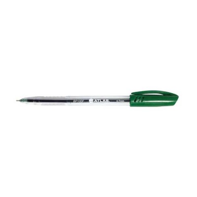 Ball Pen 1.0mm Medium BX 10 Green