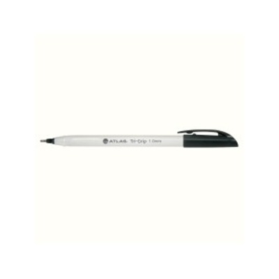 Ball Pen Tri-Grip Med 1.0mm Bx 10 Black