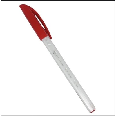 Ball Pen Tri-Grip Med 1.0mm Bx 10 Red