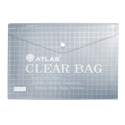 Document Bag F/S Clear 1X12