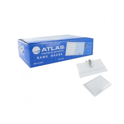 Atlas Name Badge Box 50pcs