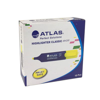 Atlas Highlighter MH200 BX 10EA YW