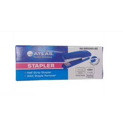 HalfStripMetalStapler W/StapleRemover BE