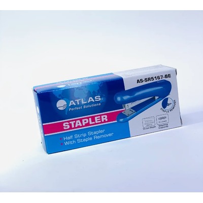 HalfStripMetalStapler W/StapleRemover BE