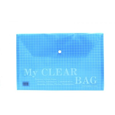 BAG MY CLEAR BAG FIS FOOLSCAP 1X12