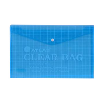 BAG MY CLEAR FOOLSCAP WITH NCH F10003  ATLAS 1X12