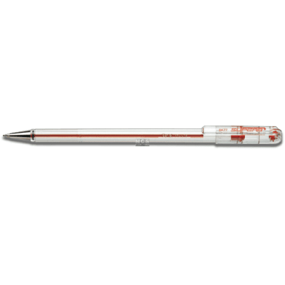 BALL PEN BK77 SUPERB 0.7 RED PENTEL