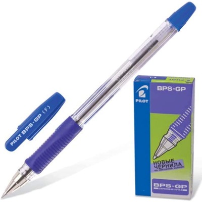 BALL PEN BPS GP FINE 0.7 BLUE PILOT 1X12