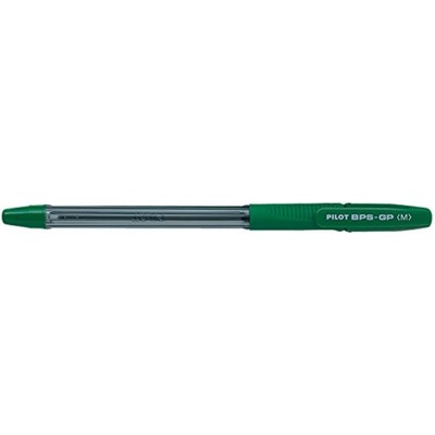 BALL PEN BPS GP MED IUM 1.0 GREEN PILOT 1X12