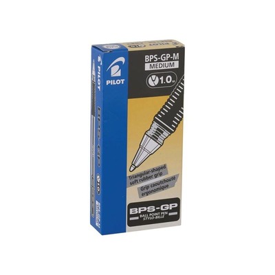 BALL PEN BPS GP MEDIUM 1.0 BLACK PILOT 1X12