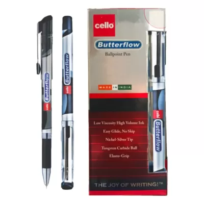 BALL PEN BUTTERFLOW CELLO 1X12 BLACK