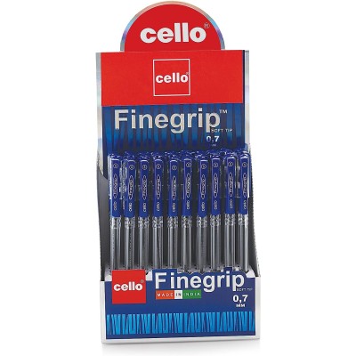 BALL PEN FINE GRIP  CELLO 1X50 BLUE