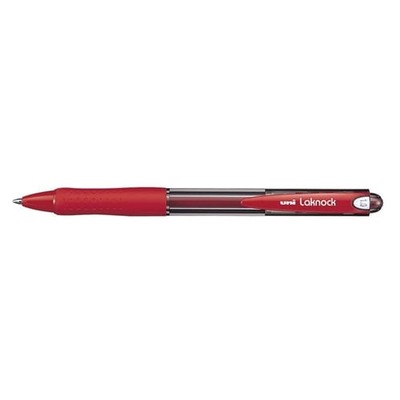 BALL PEN LAKNOCK  MEDIUM 1.0 RETRACTABLE 1X12 RED