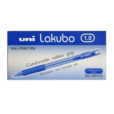 BALL PEN LAKUBO MEDIUM 1.0 UNI 1X12 BLUE