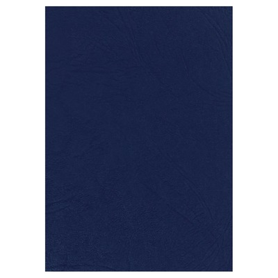 BINDING COVER A4 300 GSM 1X100 LEATHERGRAIN DARK BLUE PAULI