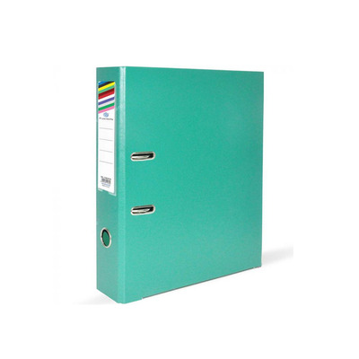 BOX FILE PLASTIC A4 BROAD GREEN FIS