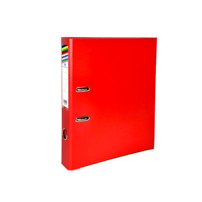 BOX FILE PLASTIC A4 BROAD RED FIS