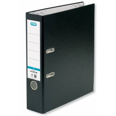 BOX FILE PLASTIC FOOLSCAP BROAD 10997 BLACK ELBA