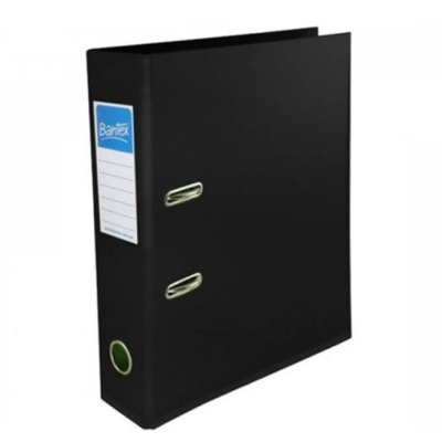 BOX FILE PLASTIC FOOLSCAP BROAD 1495-10 BLACK BANTEX