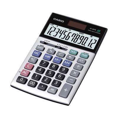 CALCULATOR 12 DIGITS STD JS20B 2-WAY CASIO