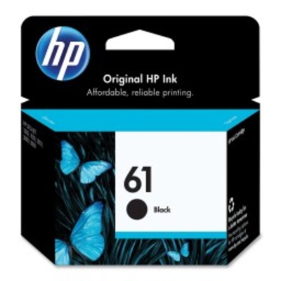 CARTRIDGE INKJET  HP 61 BK 1000/1050 SD549AA BLACK CH561WA