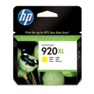 CARTRIDGE INKJET HP 920XL O/J 7000/6500 YELLOW CD974AE