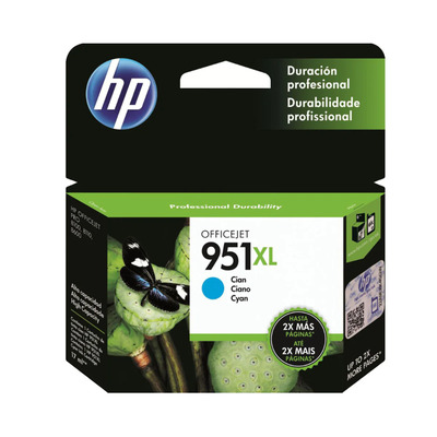 CARTRIDGE INKJET HP 951XL 8100/8600/8600+ CYAN CN046AE