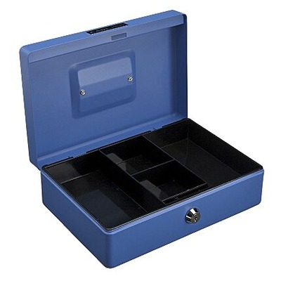 CASH BOX CB2010 BLUE 170X250X86MM CARL