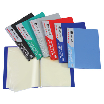 DISPLAY BOOK A4 40P  F33440 ATLAS PER PIECE