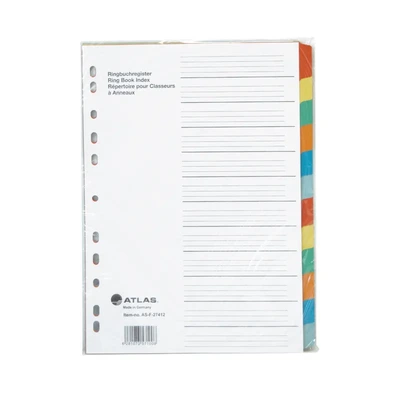 DIVIDER 12 COLOUR F27412 ATLAS