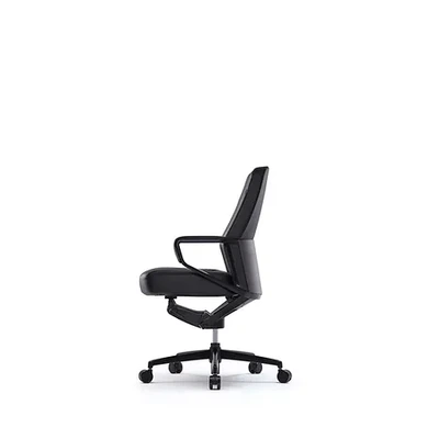 EXECUTIVE CHAIR, SYNCHRONIZED TILT, ADJUSTABLE SEAT, BLACK COATED ARMREST AND BASE CH5201(L096BK) FURSYS