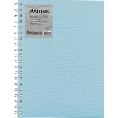 5 Subject Notebook B5 150 sheets Pastel Col UN