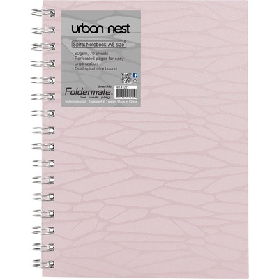 3 Subject Notebook A5 120 sheets Pastel Col UN