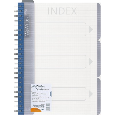 3 Subjcet Notebook A4 120 sheets Reg Col WWS