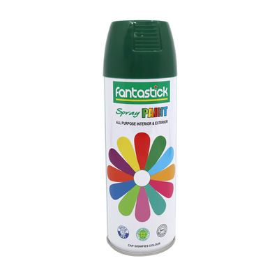 Spray Paint Acrylic 400 ml Green Fantastick SP-AC400-GN X12