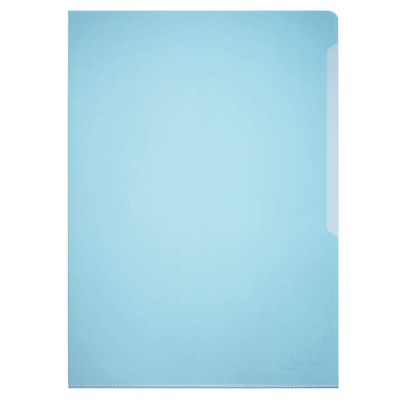 FOLDER PLASTIC A4 BLUE 2339 0.15MM1X50 DURABLE