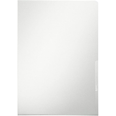 FOLDER PLASTIC A4 LEITZ  CLEAR-03 1X100