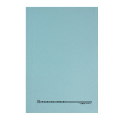 FOLDER SQUARE CUT FOOLSCAP GRANDLUXE BLUE