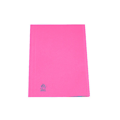 FOLDER WITH CLIP  FOOLSCAP PINK PREMIER