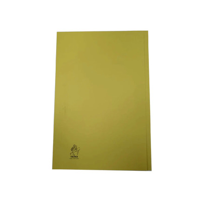 FOLDER WITH CLIP  FOOLSCAP YELLOW PREMIER