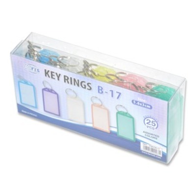 KEY TAG FIS FSKCB-17 5.6X3.0 CMS FLO COL 1X25