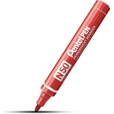 MARKER PERMENANT    PENTEL FINE N50 RED