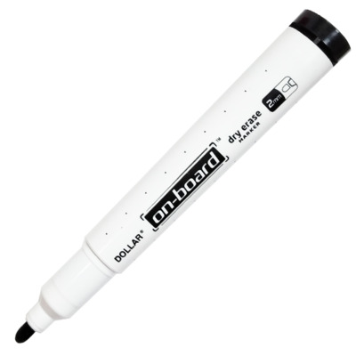 MARKER WHITE BOARD FINE WB2 BLACK 1X12 DOLLAR